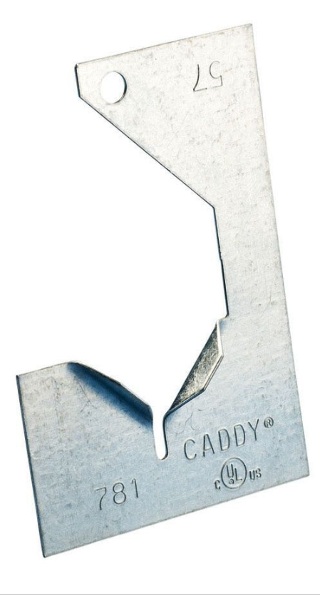 100 PK Nvent Caddy (781), Conduit/Cable Support, Steel, Anti Rattle Support