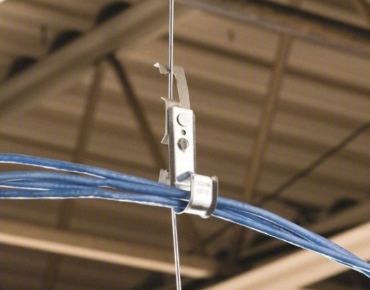 50 PK Nvent Caddy (CAT12) Wall Mount, Steel, Cable Cat J-Hook 0.75" Dia
