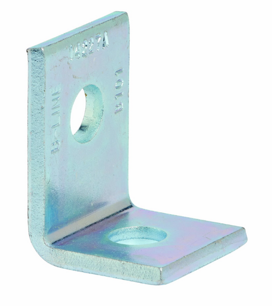 50 PK Eaton B-Line B101ZN 2-Hole Zinc Corner Angle Bracket New in Box
