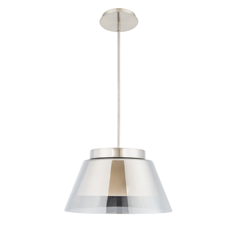 WAC Lighting PD-12006-BN Chic 6″ LED Pendant in Brushed Nickel Finish