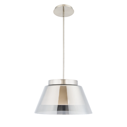 WAC Lighting PD-12006-BN Chic 6″ LED Pendant in Brushed Nickel Finish