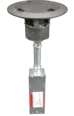 Wiremold AV3ATCAA Poke-Thru Device with Power and AV Connectivity