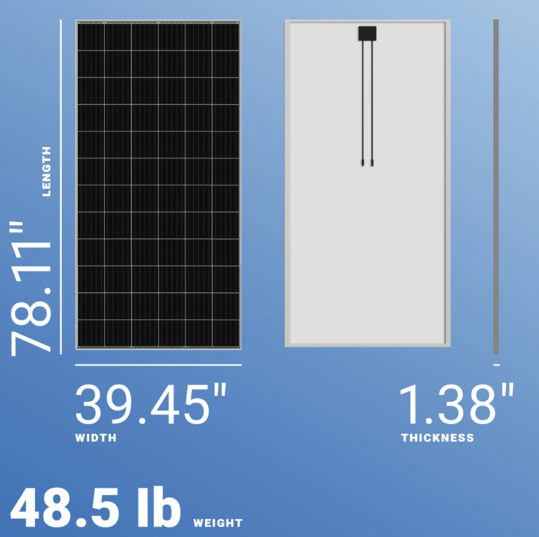 30 Pcs ZNShine Solar ZXM6-72-395M 395W Monocrystalline Solar Panel (Local)