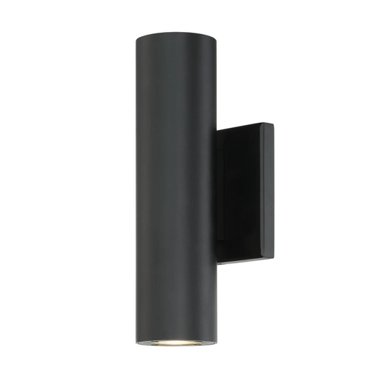 WAC Lighting WS-W36610-BK Caliber 10" Outdoor LED Wall Sconce – Black