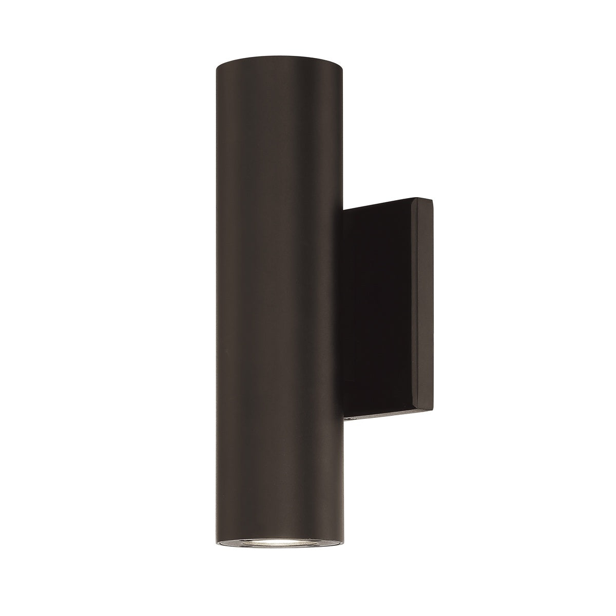 WAC Lighting WS-W36610-BZ Caliber Outdoor Bronze Wall Sconce 3000K