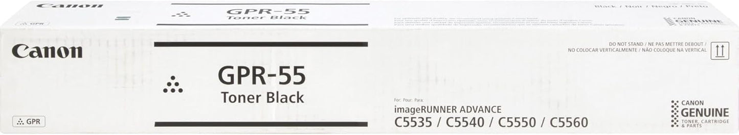 Genuine Canon IR C5535,C5540,C5550,C5560,C5735i,C5750i,C5760i Black Toner GPR-55K
