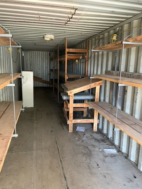 Used 40 ft Cargo Container Double Doors 40' x 8' x 8' 6" (Pictures of actual Container)