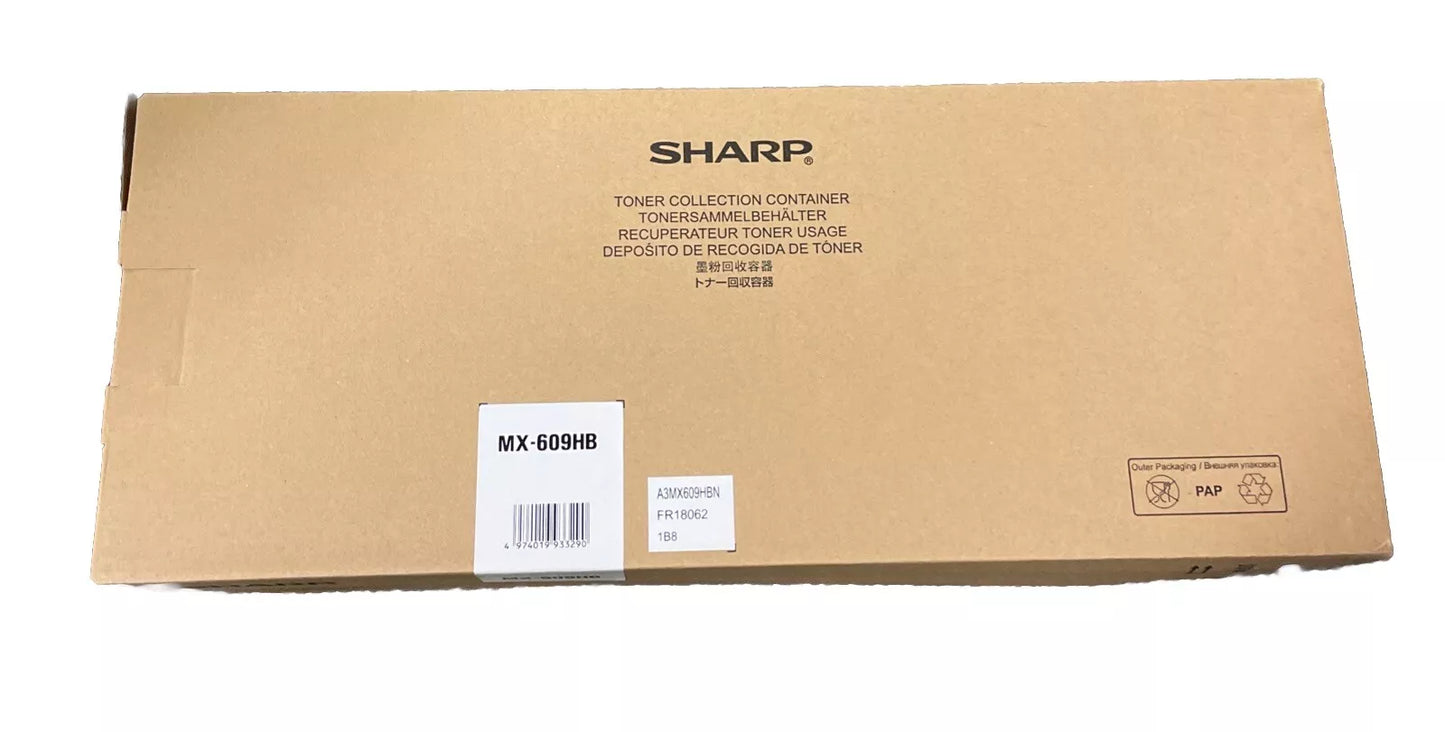 Genuine Sharp MX-609HB Waste Container