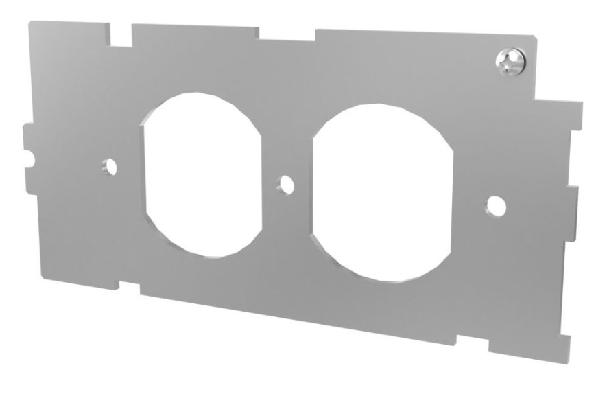 Legrand RFBADP 10-Pack – Duplex Device Plates for RFBA Floor Boxes